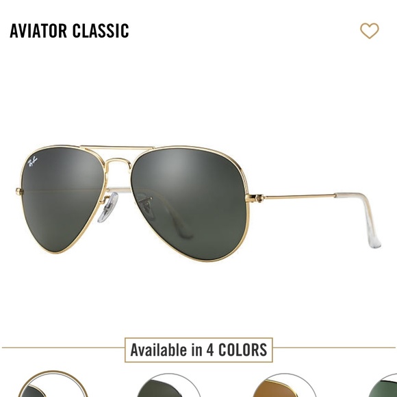 ? 100% AUTHENTIC Ray Ban Classic Aviators main image 4